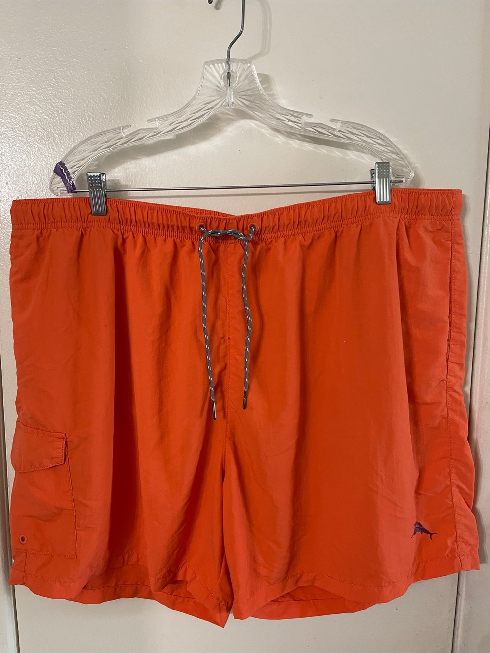 Tommy Bahama Orange Swim Trunks Relax Shorts Men’s Size XXL